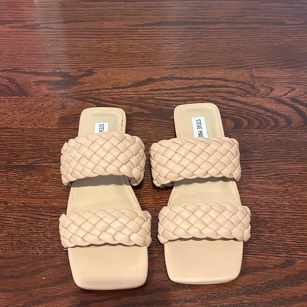 Steve Madden square toe sandals